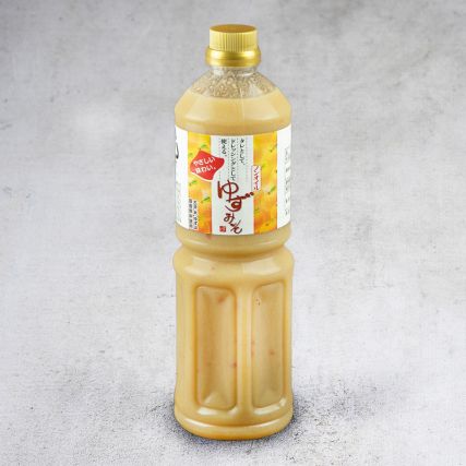 Salsa de miso y yuzu para ensaladas y carne asada