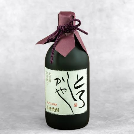 Shōchū de ris och korn Koshu daikoshu Toroshikaya 