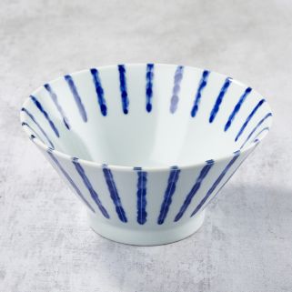 Bowl v rāmen, Minoyaki porcelana, Damitokusa motiv