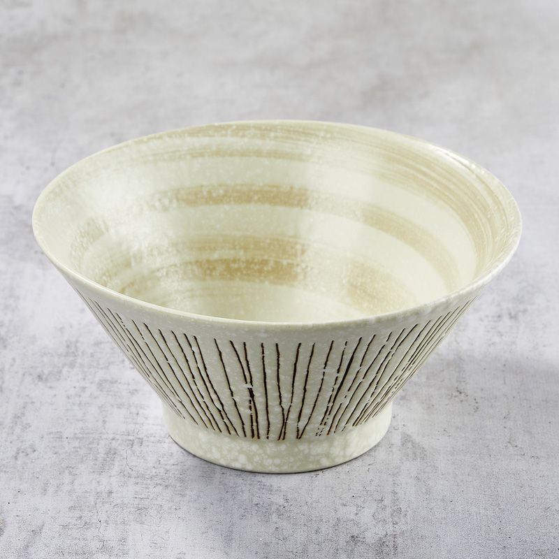 Bowl į Rāmen, Minoyaki Porcelianas, Horitokusashiro modelis