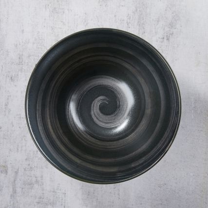 Bowl į Rāmen, Minoyaki Porcelianas, Motif Horitokusakuro