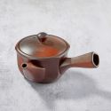 Banko Yaki Kiusu Rokkakuakane Teapot Teapot 270 ml