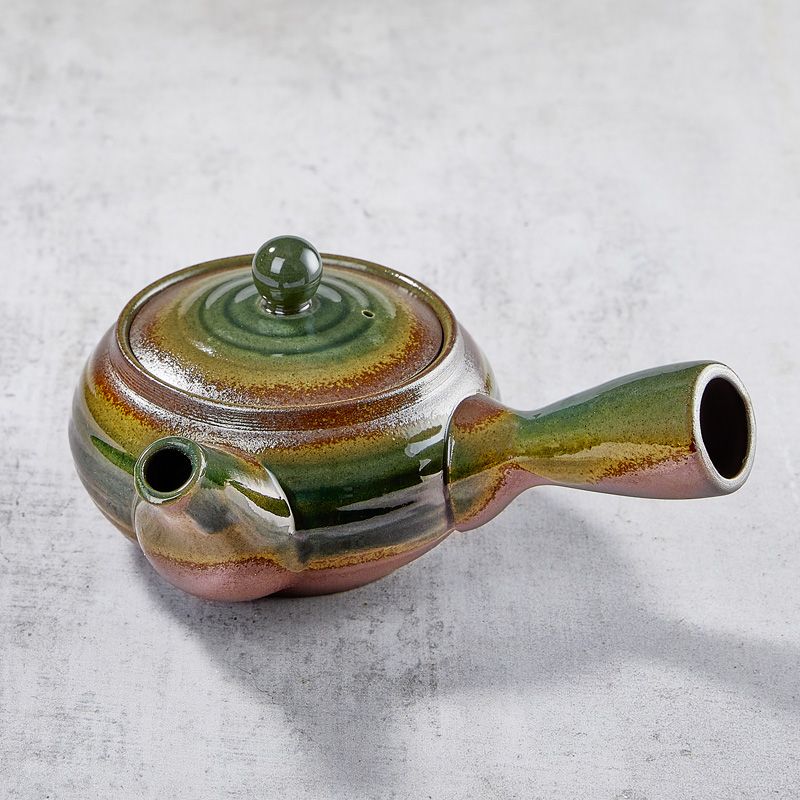 Tetera Banko Yaki Kiusu Hiramaruoribe 270 ml