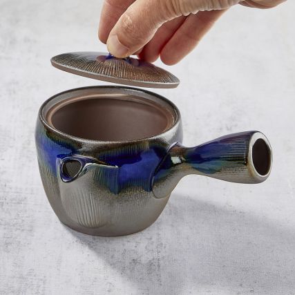 Banko Yaki Kiusu Sensuji Teapot Ceainic Namakomaki