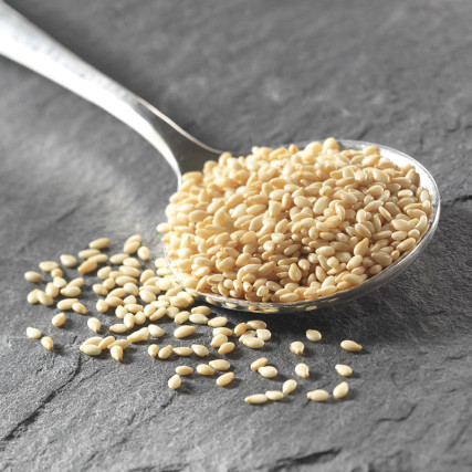 Premium roasted white sesame seeds