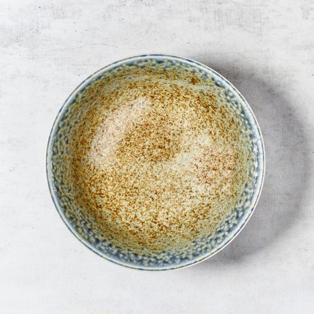 Castron cu ratman maro și albastru