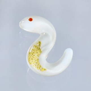 Щастната врата Engimono Serpent White