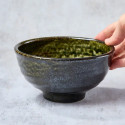 Bacia com Donburi Rokube Kuro Mat ø 17,0 cm, Profundidade 9.1 cm, 1100 ml