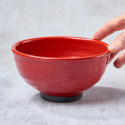 Bowl s Donburi Rokube Kuro Mat Ø 17,0 cm, dubina 9,1 cm, 1100 ml