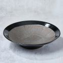 Kushime Membachi Kuro Shumaki-Platte Ø 27,0 cm, Tiefe 6,2 cm