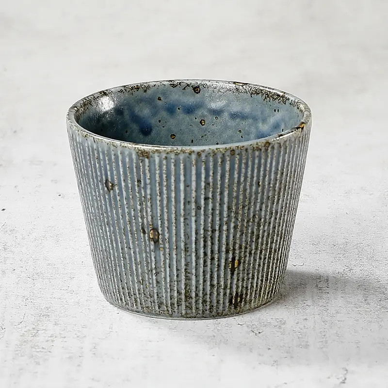 Tsuyu soba choko aka cup, Ø 8,2 cm, djup 6,3 cm, 180 ml