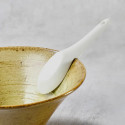 Spoon for ramen or udon broths - porcelaine "renge"