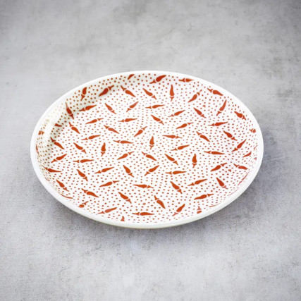 Nikko porculanska okrugla ploča