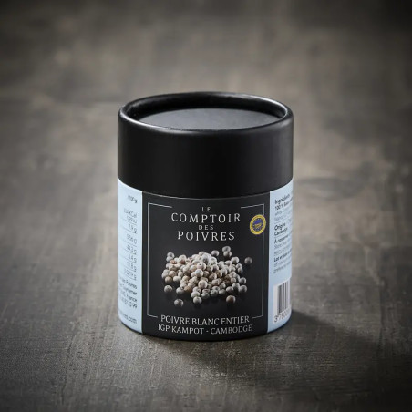 Weißer Pfeffer-IGP-Kampot