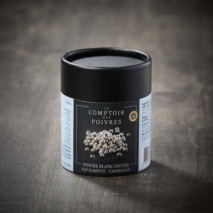 Weißer Pfeffer-IGP-Kampot