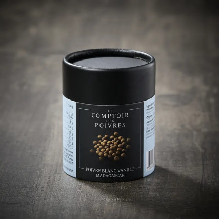 Pimenta branca de baunilha branca