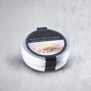 Mořská sůl Moshio z Kagawa Speciální maso a ryby