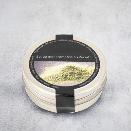 Θαλάσσιο αλάτι αρωματισμένο στο wasabi