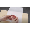 Absorvente de papel para carne e peixe