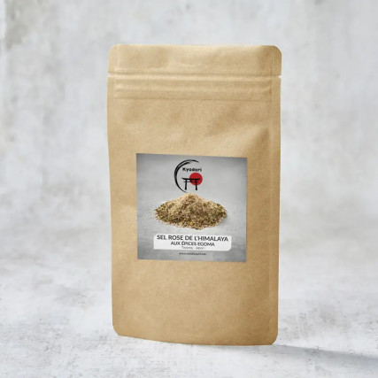 Sal rosa del Himalaya con especias Egoma