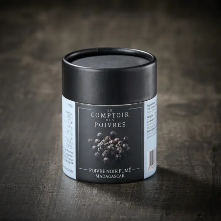 Gerookte zwarte peper