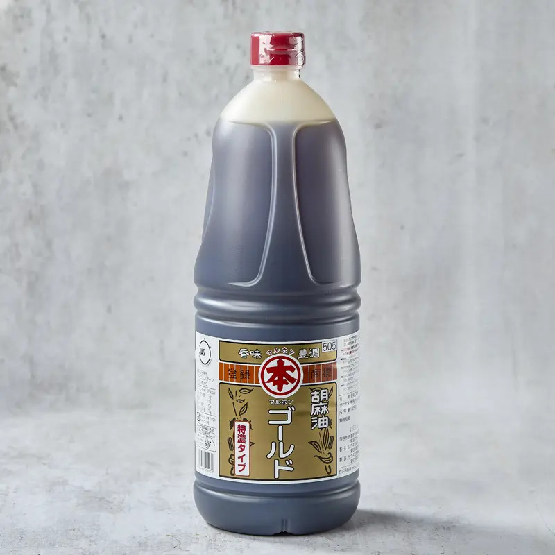 Roasted Black Sesame Oil Gold Label 1650g