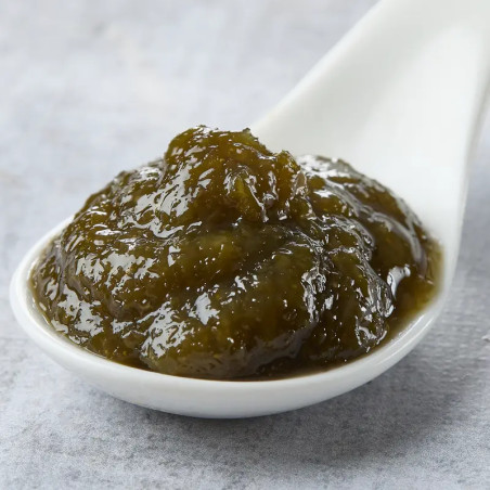 Yuzu kosho and nori tsukudani 