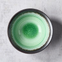 glass enameled ceramic mini bowl 