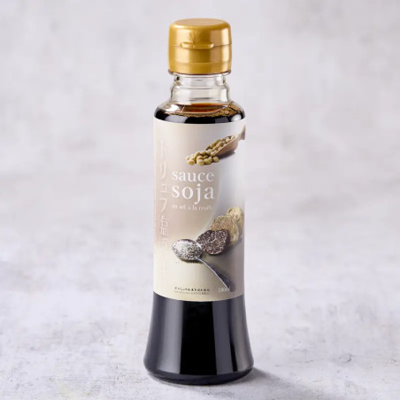 Salsa di soia con un sale al tartufo 