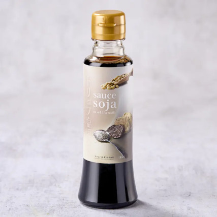 Salsa di soia con un sale al tartufo 