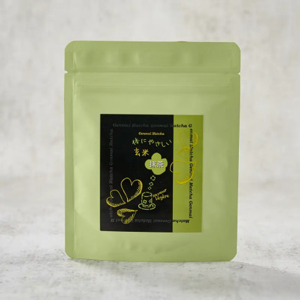 Matcha tea with Genmai roasted rice