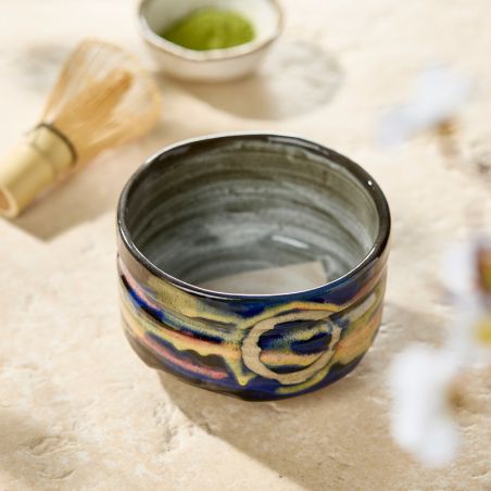 Taça de chá Matcha Pattern Sansai