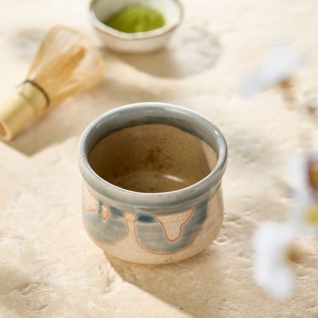 Matcha Tea Bowl, vzorec Konnagashi nodat