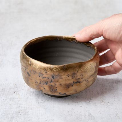 抹茶茶碗、北谷模様 