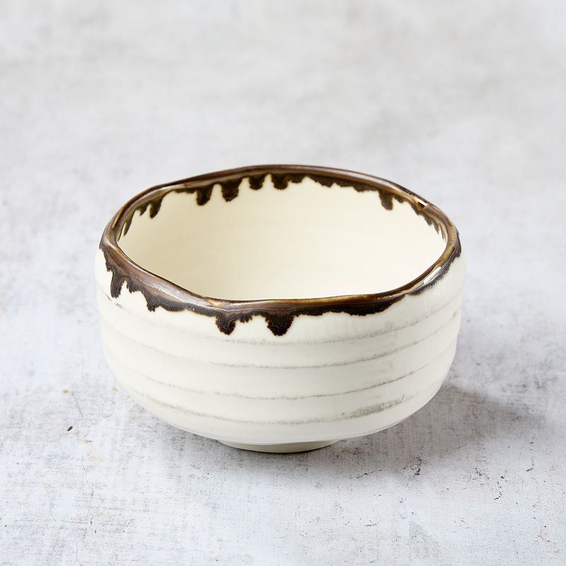 Matcha Bowl Bowl, Kinyu Nagashi Pattern