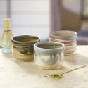Cuenco para té matcha, diseño AKASINO NODATE