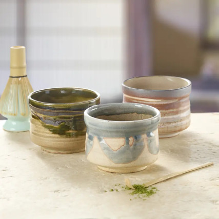 Matcha Tea Bowl, Wzór Akasino Nowad 